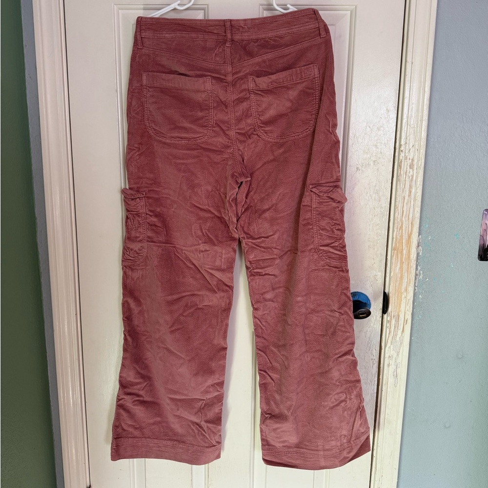 American Eagle Outfitters Pink Corduroy Pants - Picture 2 of 3